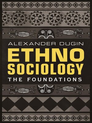 cover image of Ethnosociology